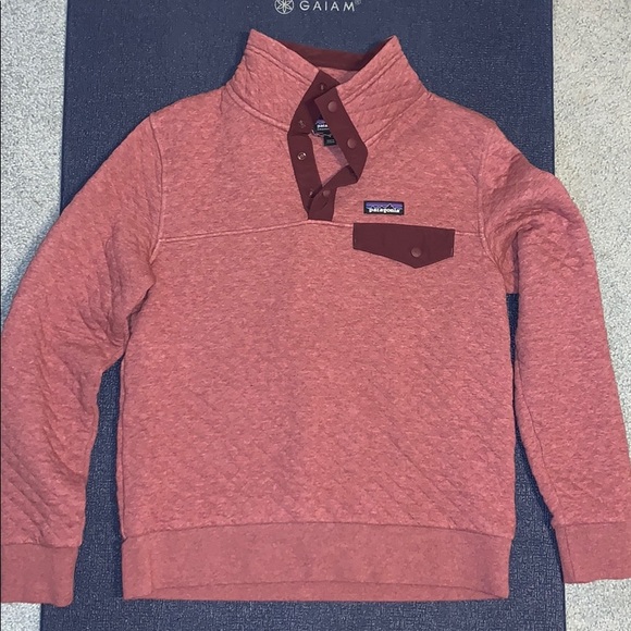 Patagonia Tops - PATAGONIA ORGANIC COTTON QUILT SNAP-T PULLOVER